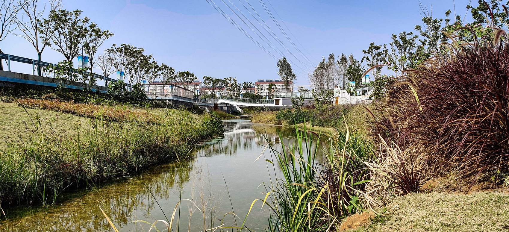 environmental improvement project of yulan river in yongning street pukou district nanjing by beijing zeho waterfront ecological environm...