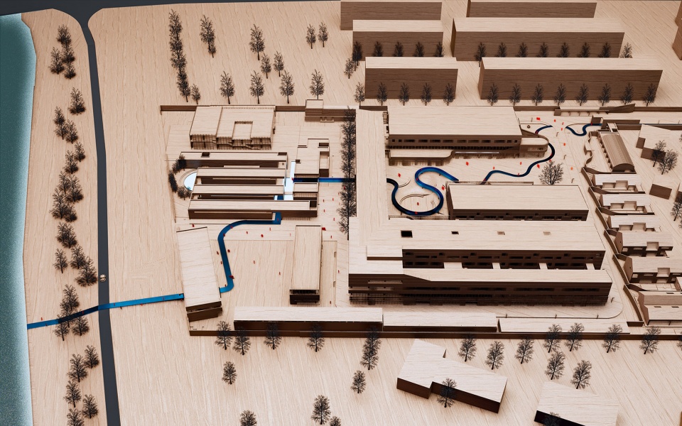 publi city tongzhou sinloon canal creative district china by officeproject