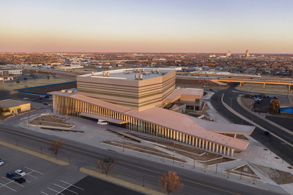 The Buddy Holly Hall of Performing Arts and Sciences by Diamond Schmitt Architects