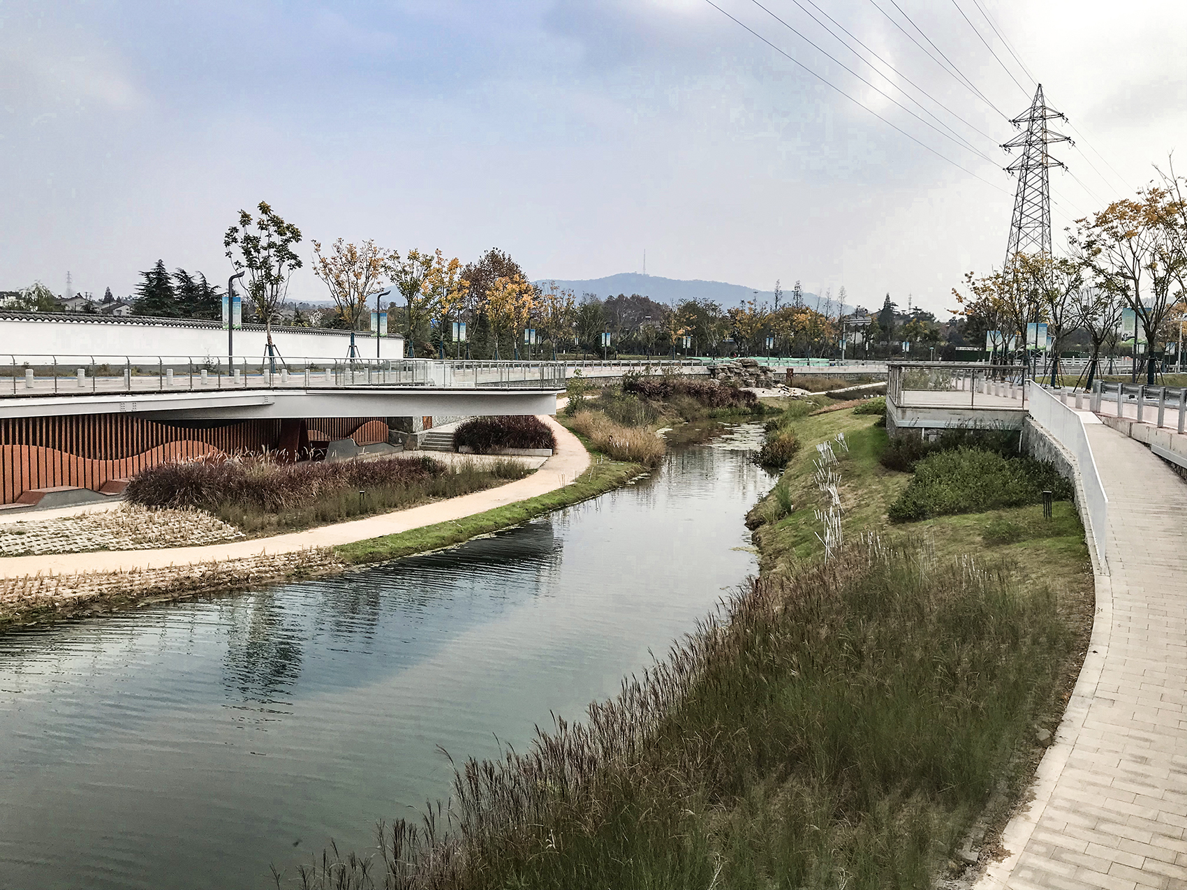 environmental improvement project of yulan river in yongning street pukou district nanjing by beijing zeho waterfront ecological environm...