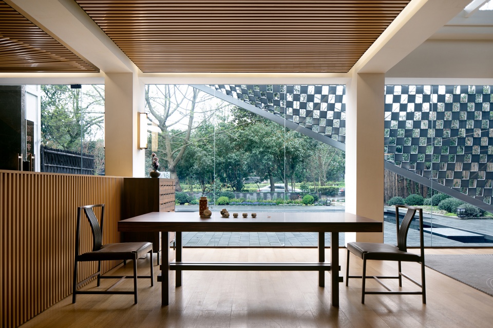 floating tiles hangzhou jinjihang boutique furniture store design china by usual studio