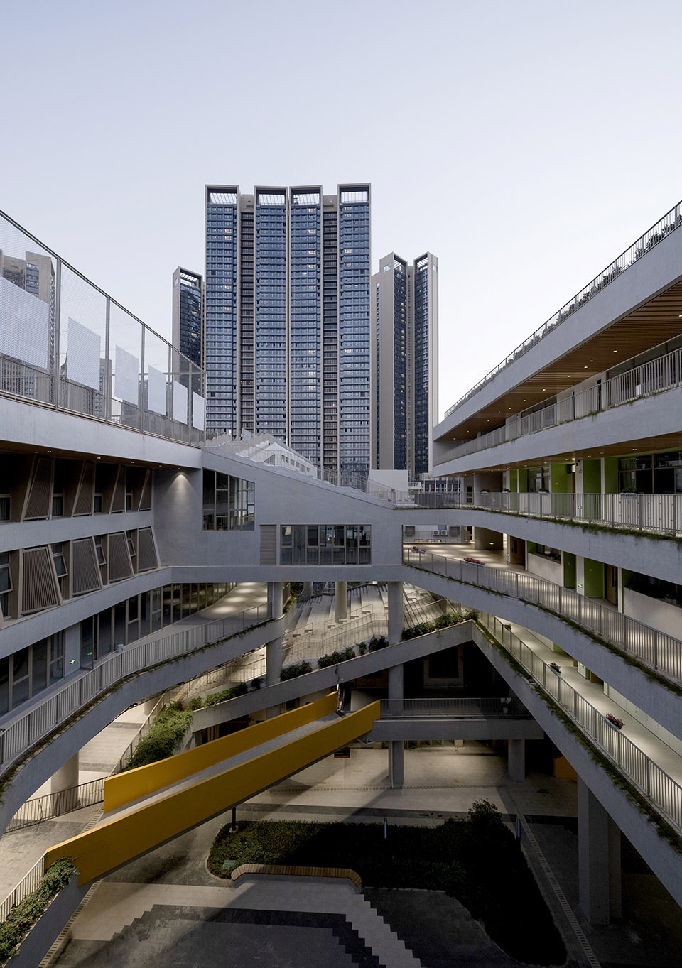 shenzhen baoan district shangxing school by 5th architects