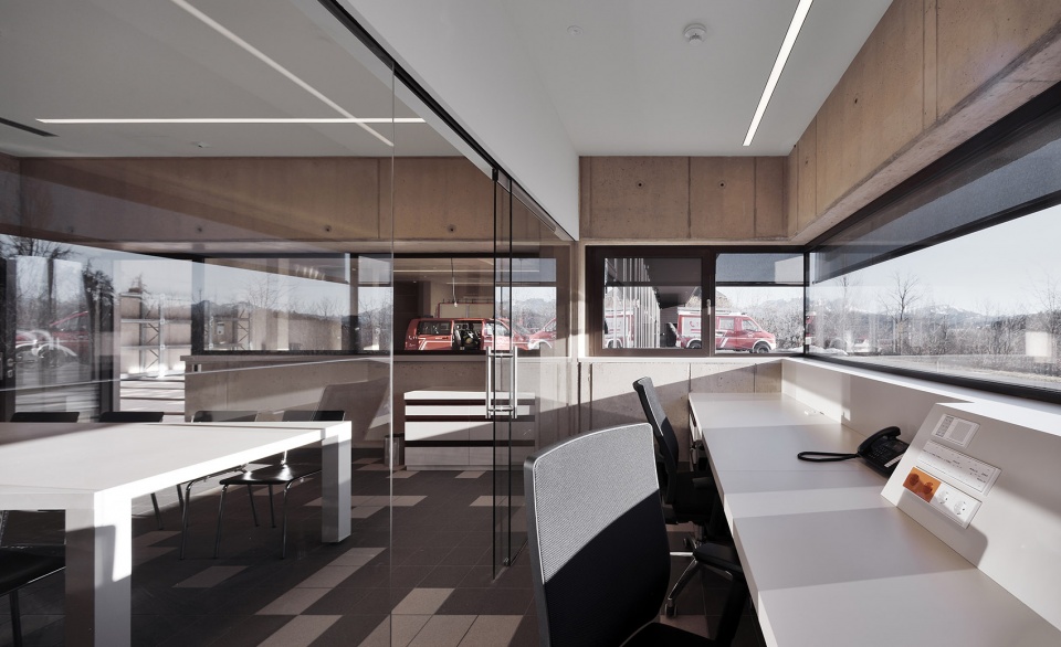 Civil protection centre Ritten by Roland Baldi Architects
