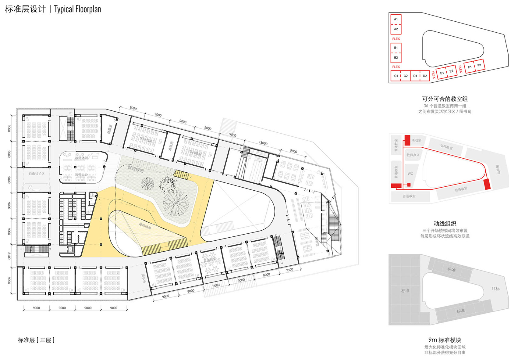 The Overlapped Campus Lianhua Primary School China by reMIX Studio 1