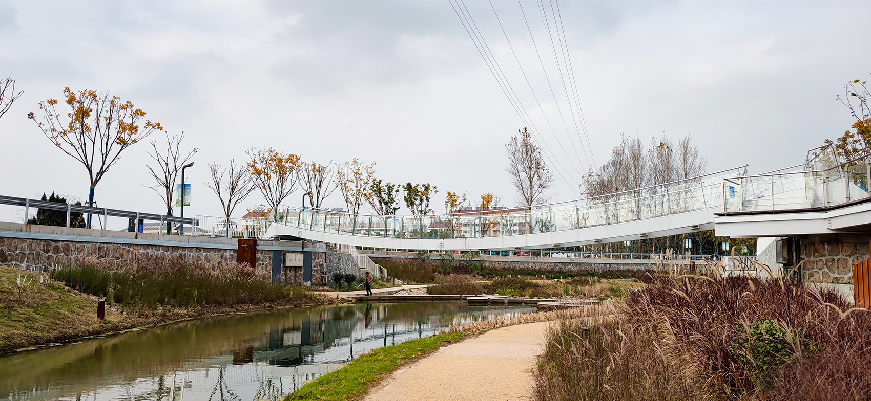 environmental improvement project of yulan river in yongning street pukou district nanjing by beijing zeho waterfront ecological environm...