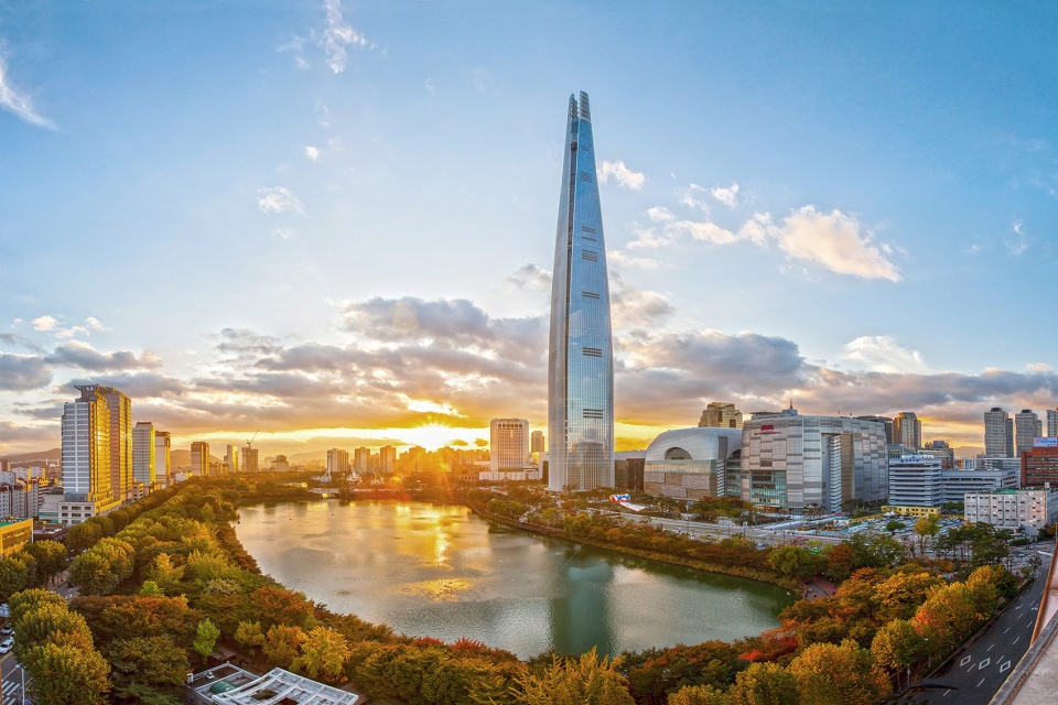 lotte commercial complex by kpf