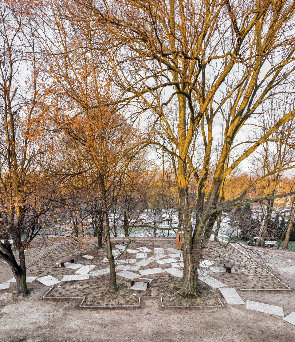 the great synagogue memorial park in oswiecim by narchitektura
