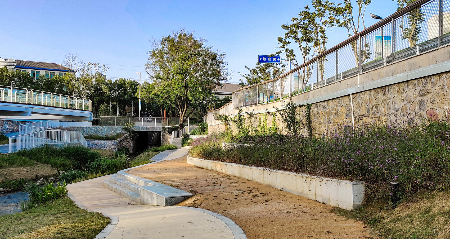 environmental improvement project of yulan river in yongning street pukou district nanjing by beijing zeho waterfront ecological environm...