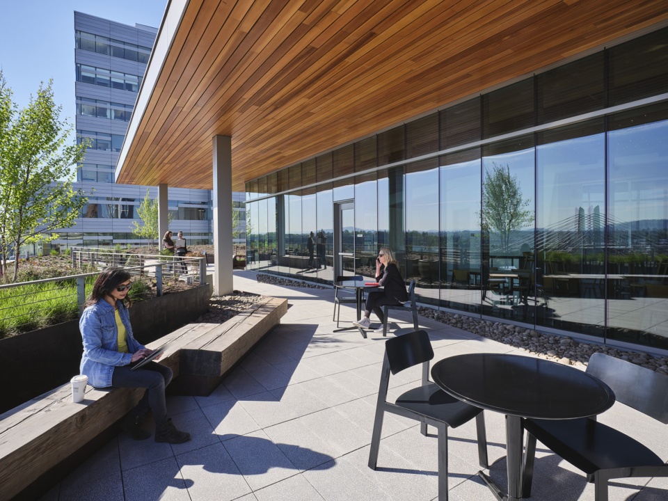 knight cancer research building by srg partnership