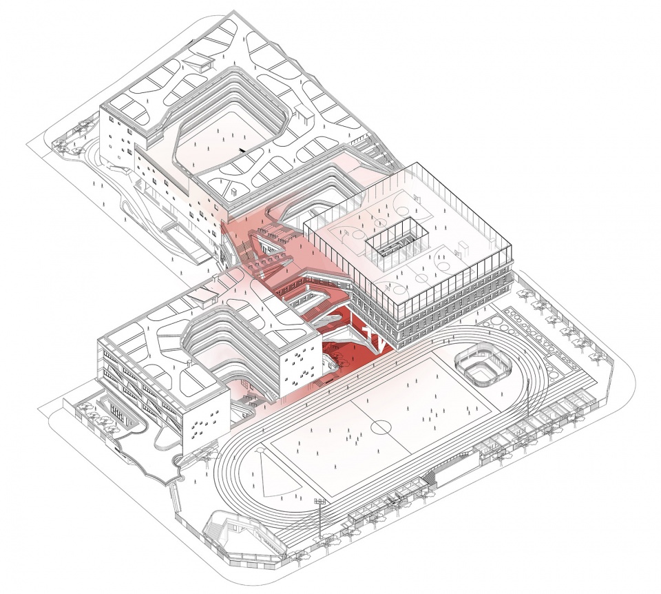 shenzhen baoan district shangxing school by 5th architects