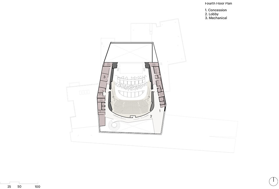 The Buddy Holly Hall of Performing Arts and Sciences by Diamond Schmitt Architects