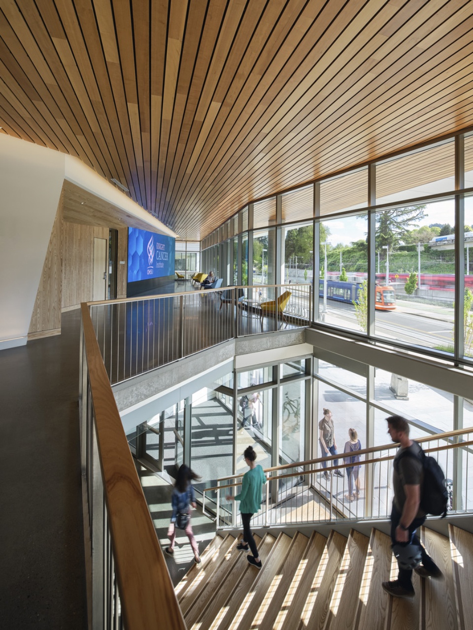 knight cancer research building by srg partnership