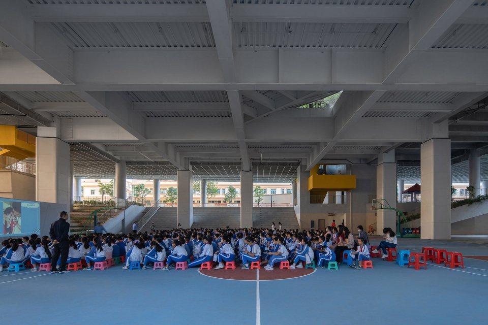 shenzhen baoan district shangxing school by 5th architects
