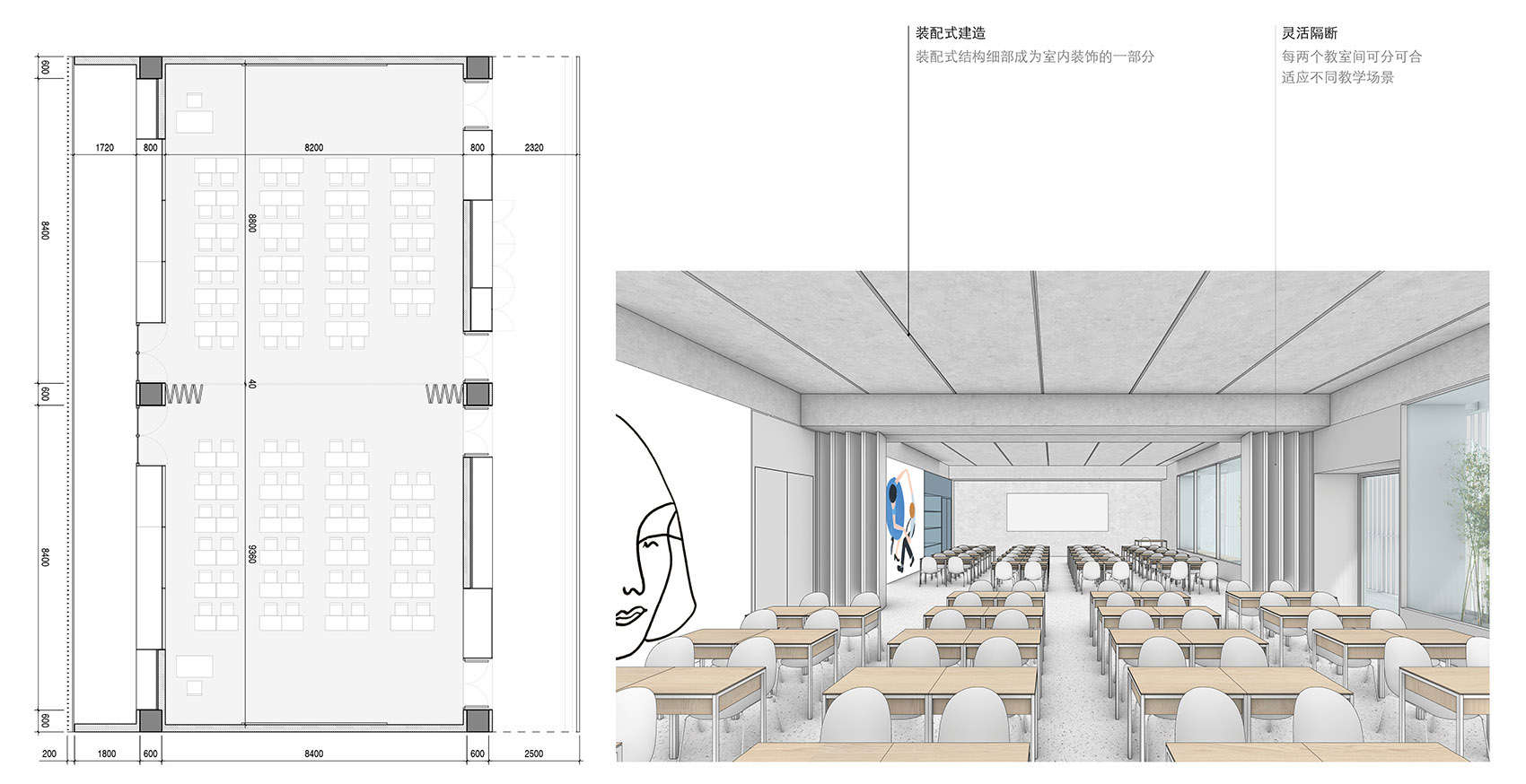 The Overlapped Campus Lianhua Primary School China by reMIX Studio 1