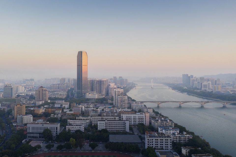 liuzhou poly international centre china by dp architects