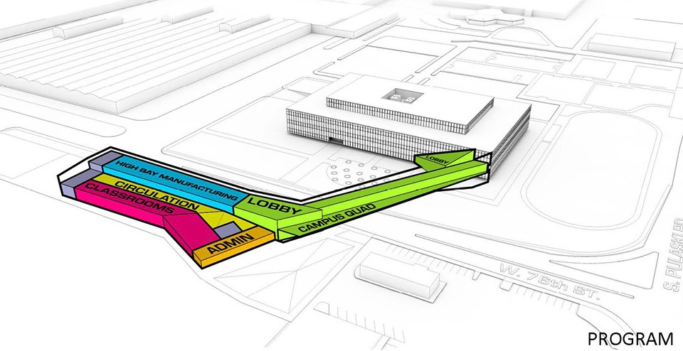 daley college manufacturing technology engineering center by jgma