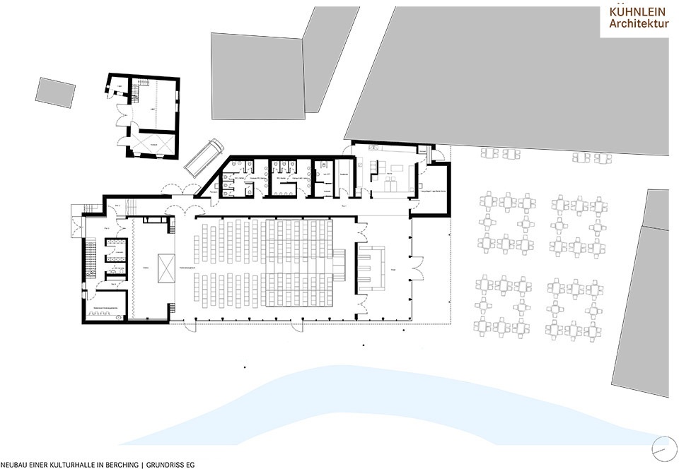 Kulturhalle Christoph Willibald Gluck by KÜHNLEIN Architektur