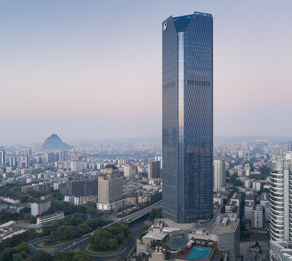liuzhou poly international centre china by dp architects