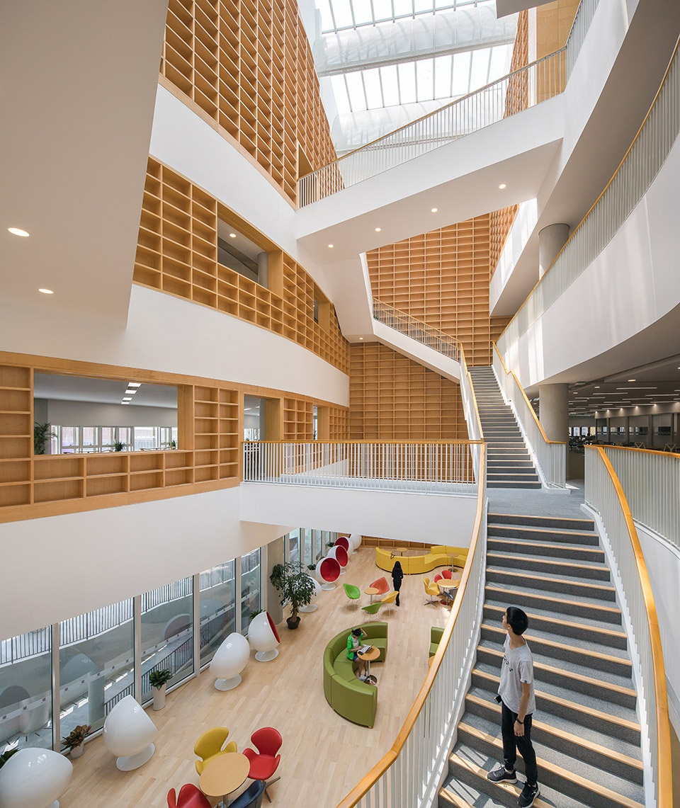chinese university of hong kong sz library by wang weijen architecture