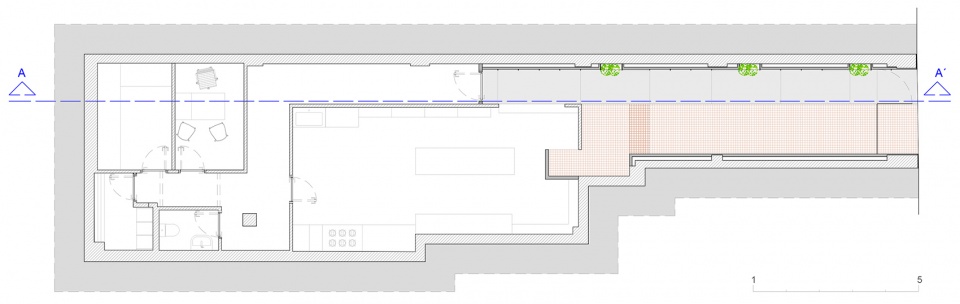 takeaway restaurant nakano by pablo munoz paya arquitectos