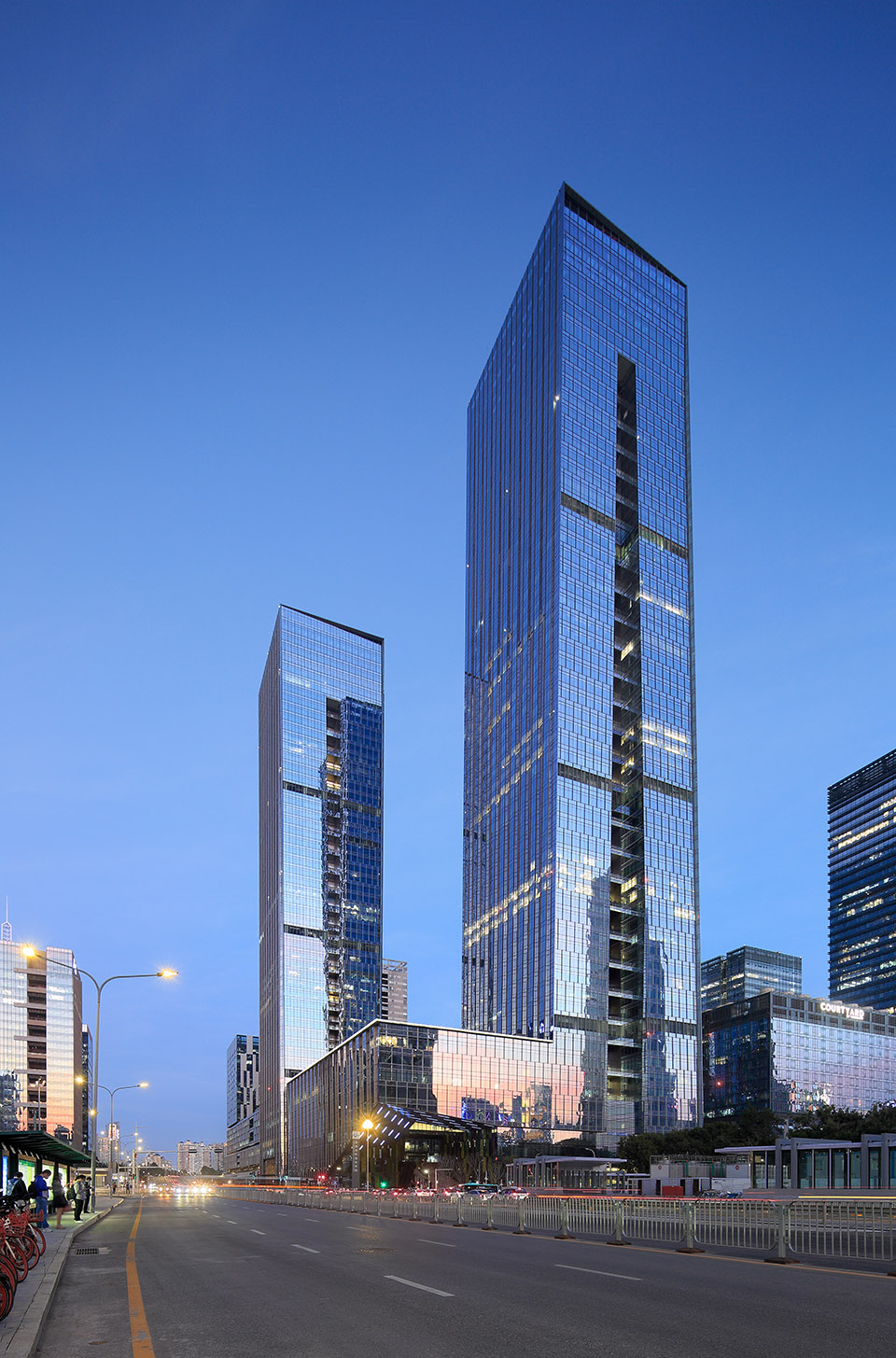 B-TECH Towers, Shenzhen, China By TSK + Huayi Design - 谷德设计网