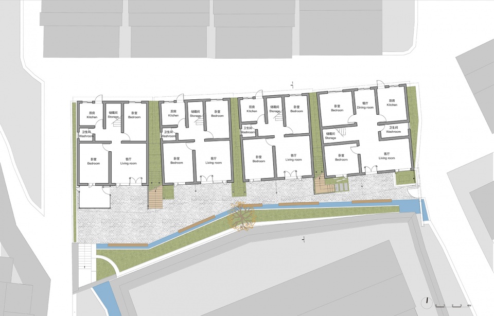 jincheng community the multi purpose public space by studio dali