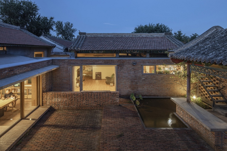 quanzhai house on youdi road in beijing by atelier kai architects