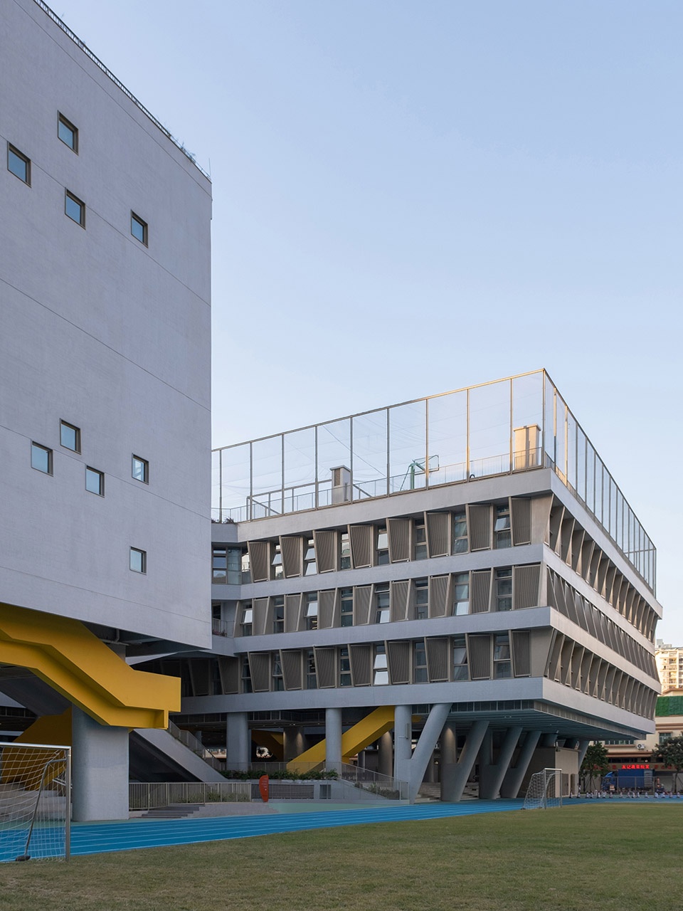 shenzhen baoan district shangxing school by 5th architects