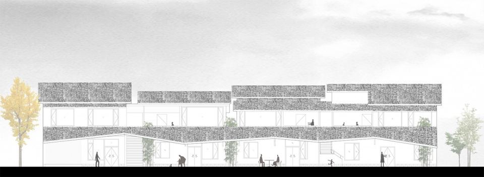 jincheng community the multi purpose public space by studio dali