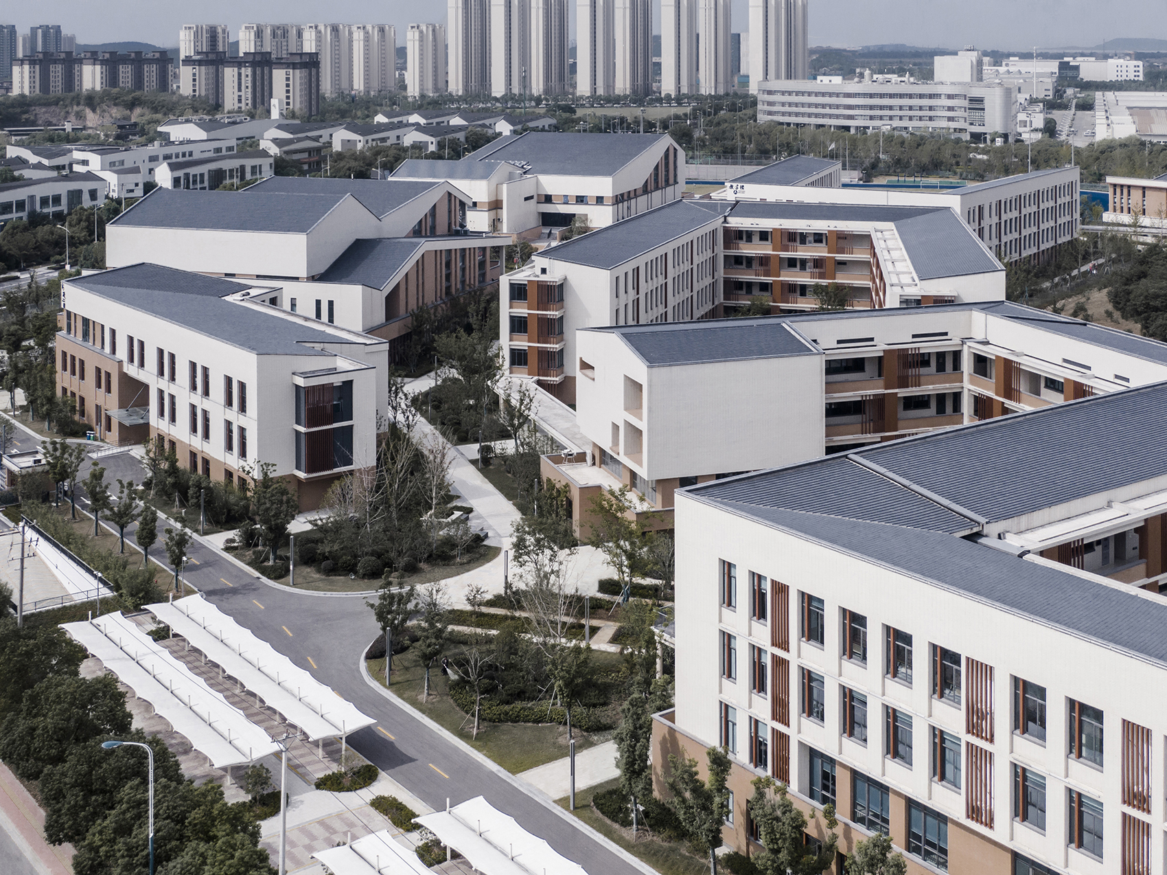 science and technology city school of suzhou experimental middle school jiangsu province by tus design group