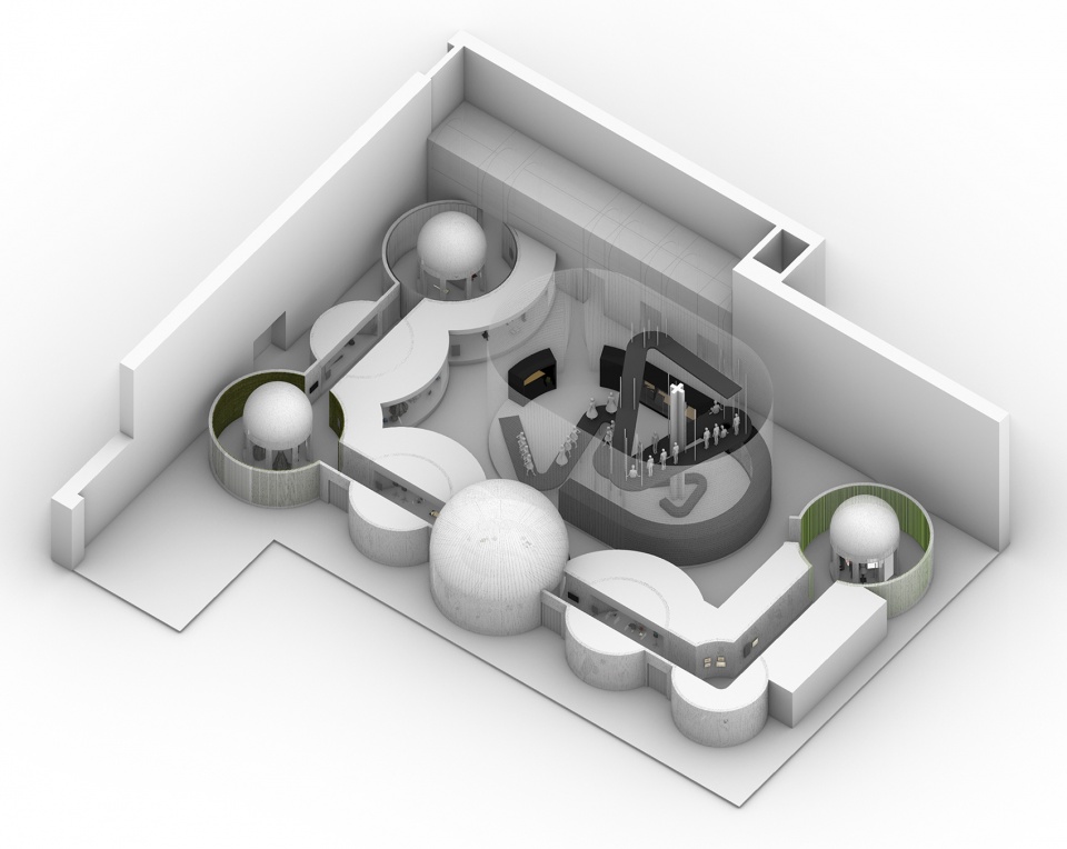 spatial design of the exhibition fashioned from nature co curated by the va and design society china by studio 10