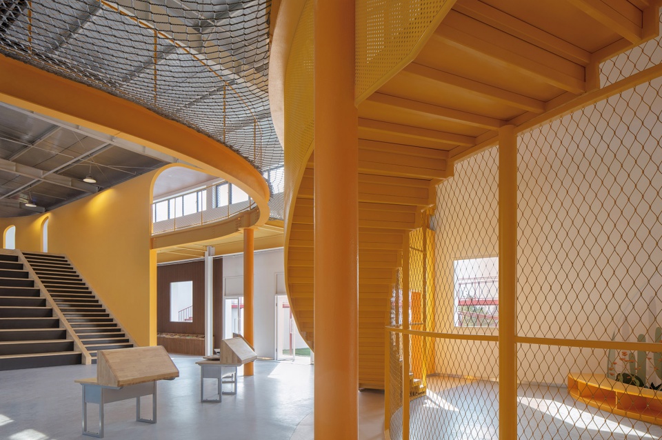 Youth Activity Center Renovated from Old Garment Plant China by REDe Architects Moguang Studio 1