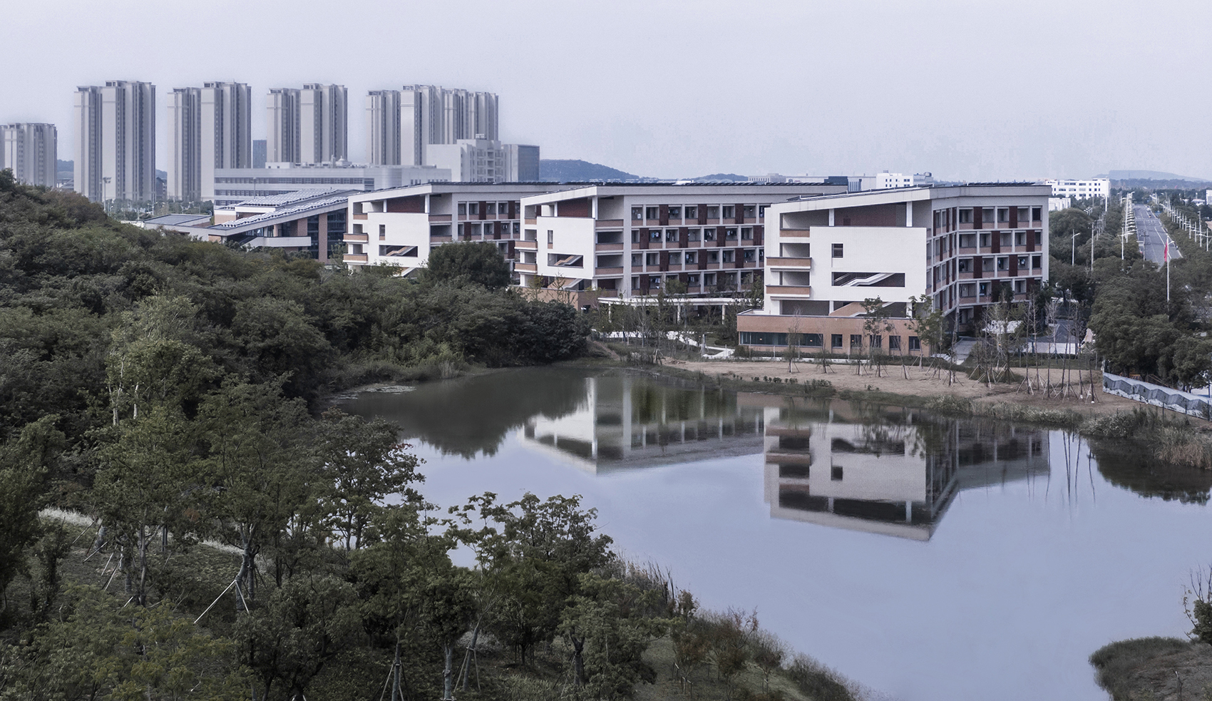 science and technology city school of suzhou experimental middle school jiangsu province by tus design group