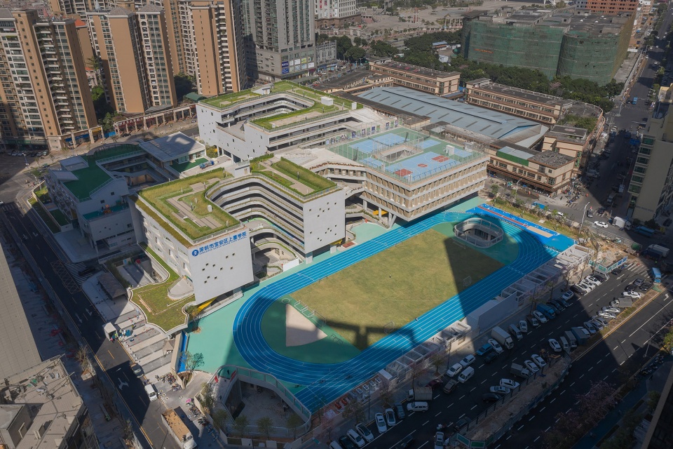 shenzhen baoan district shangxing school by 5th architects