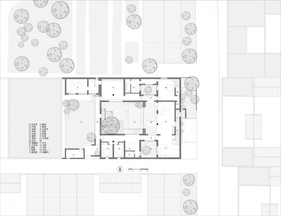 quanzhai house on youdi road in beijing by atelier kai architects