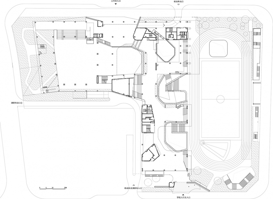 shenzhen baoan district shangxing school by 5th architects