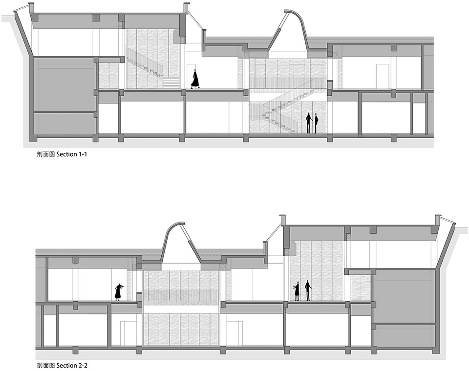 underground student activity center south district tsinghua university china by thad
