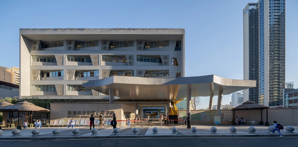 shenzhen baoan district shangxing school by 5th architects