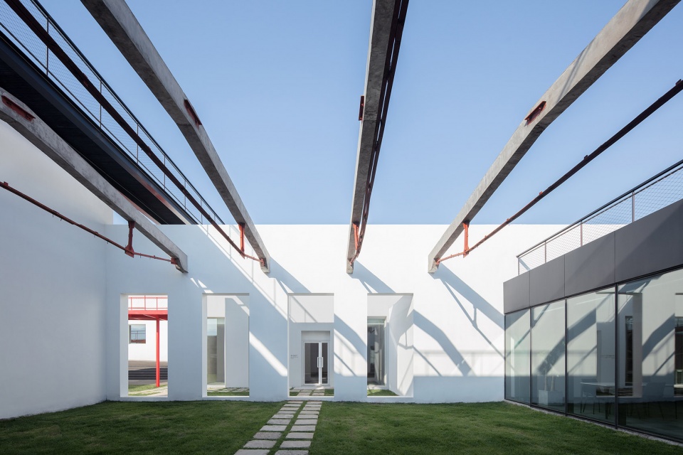 Youth Activity Center Renovated from Old Garment Plant China by REDe Architects Moguang Studio