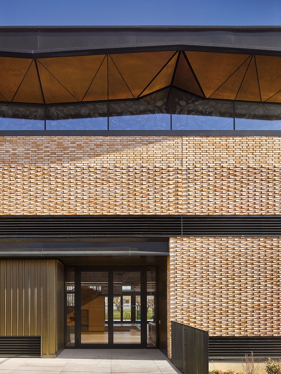 st marys calne library by woods bagot