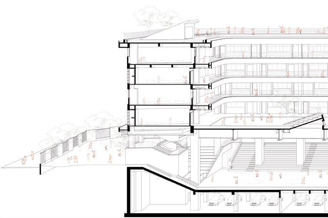 shenzhen baoan district shangxing school by 5th architects