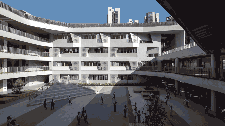 shenzhen baoan district shangxing school by 5th architects