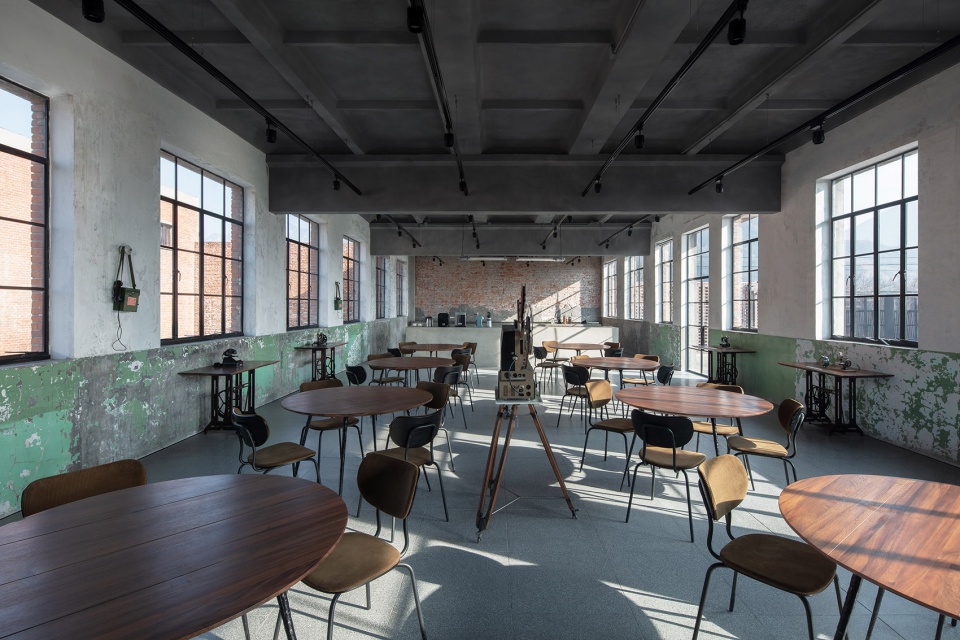 Youth Activity Center Renovated from Old Garment Plant China by REDe Architects Moguang Studio
