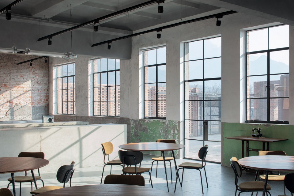 Youth Activity Center Renovated from Old Garment Plant China by REDe Architects Moguang Studio