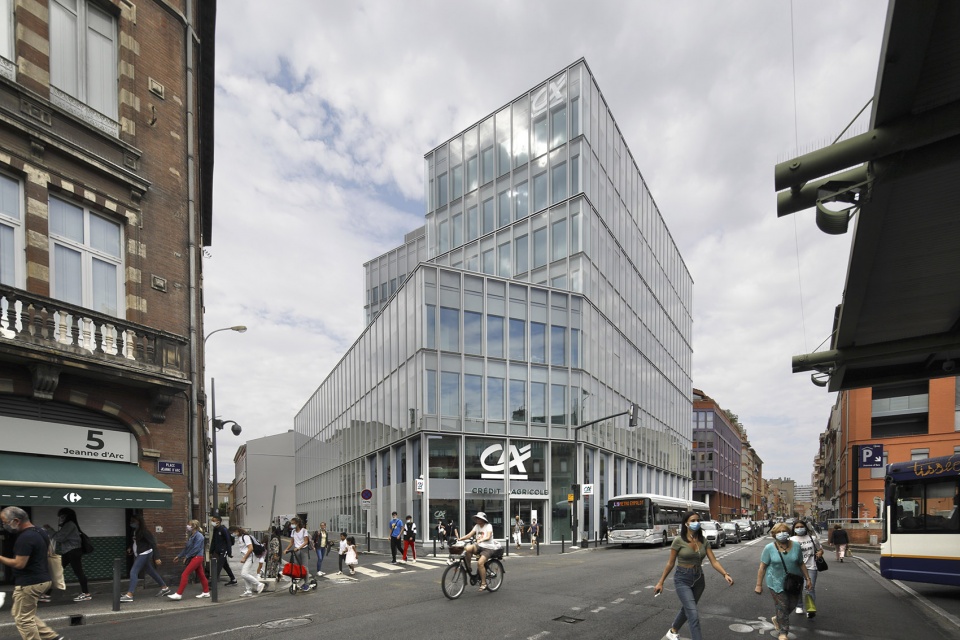 Credit Agricole Toulouse ppa architects