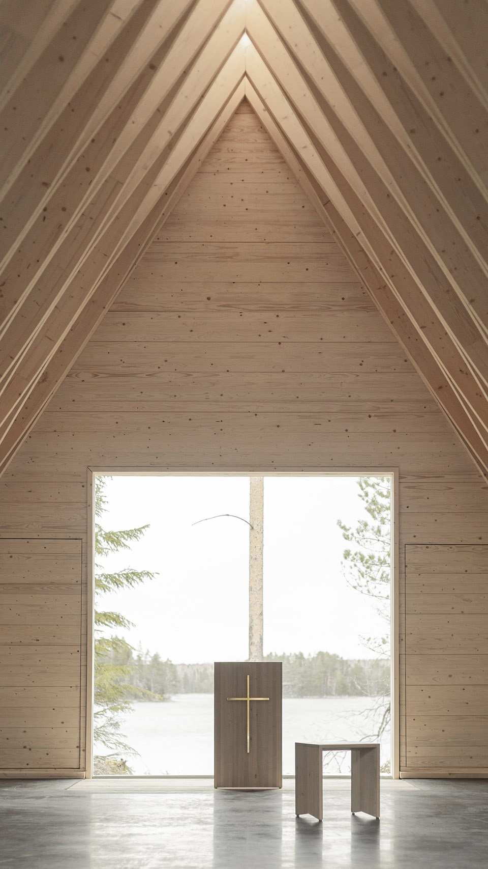 forest chapel Architecturestudio NOAN