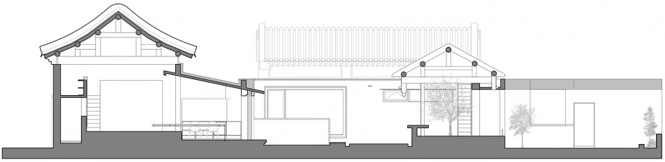 quanzhai house on youdi road in beijing by atelier kai architects