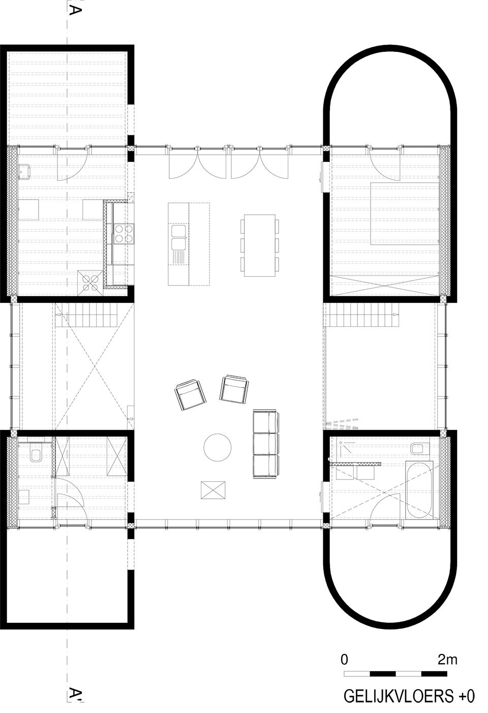16 0590 fmM SINGLE FAMILY HOUSE by BLAF Architects