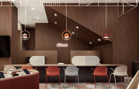docomo商店和体验空间，日本 / nendo