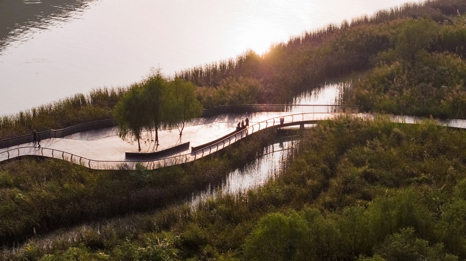 sichuan nanbu water city yuji island park china by blvd international